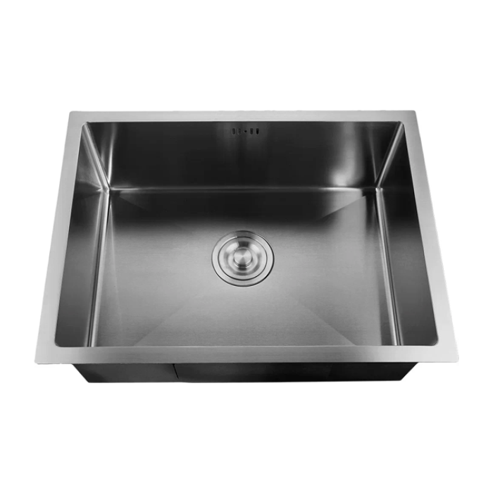 Мойка кухонная GRANFEST METAL НЕРЖАВЕЮЩАЯ СТАЛЬ AISI 304 PVD GF-5344 ГРАФИТ (с сифоном)