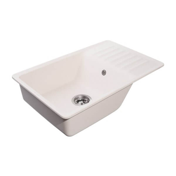 Мойка кухонная GRANFEST QUARZ GF-ZW-72 (белый)