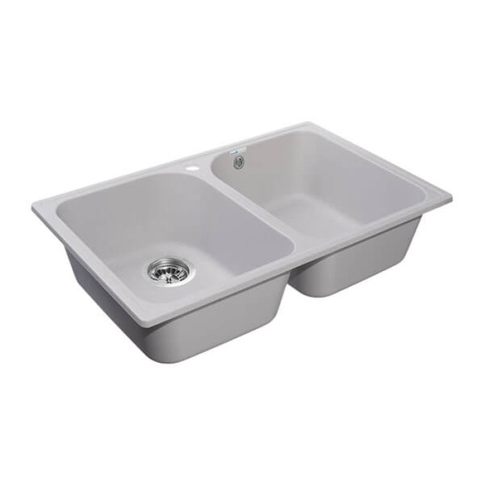 Мойка кухонная GRANFEST QUARZ Z-15 (серый)