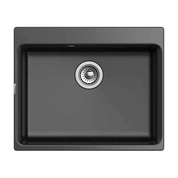 Мойка кухонная RIVELATO AXEL Х-60 (черный/antracite/антрацит)