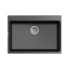 Мойка кухонная RIVELATO AXEL Х-70 (черный/antracite/антрацит)
