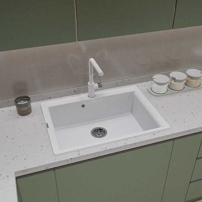 Мойка кухонная RIVELATO AXEL Х-70 (черный/antracite/антрацит)