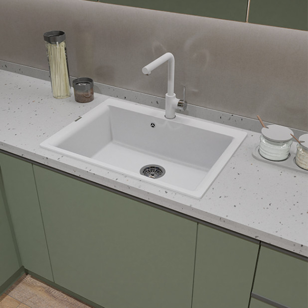 Мойка кухонная RIVELATO AXEL Х-70 (черный/antracite/антрацит)