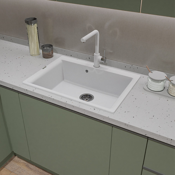 Мойка кухонная RIVELATO AXEL Х-70 (черный/antracite/антрацит)