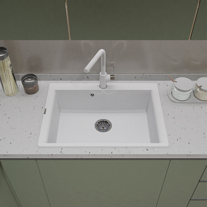 Мойка кухонная RIVELATO AXEL Х-70 (песочный/topazio/топаз)