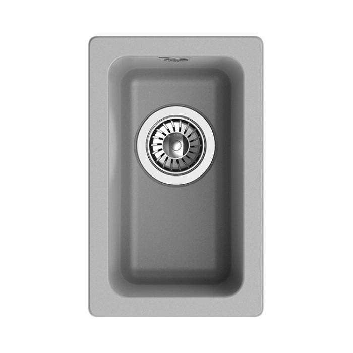 Мойка кухонная RIVELATO BERKANA BK-25 (серый/grigio metallizzato/серый металлик)