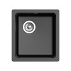 Мойка кухонная RIVELATO BERKANA BK-35 (черный/nero/черный)
