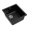 Мойка кухонная RIVELATO BERKANA BK-35 (черный/nero/черный)