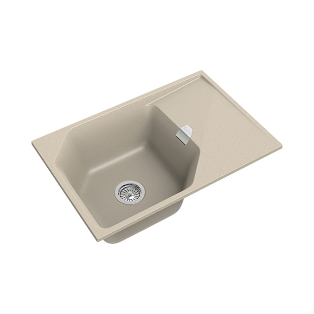 Мойка кухонная RIVELATO LOCUS LS-75 (бежевый/beige scuro/темно-бежевый)