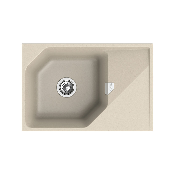 Мойка кухонная RIVELATO LOCUS LS-75 (бежевый/beige scuro/темно-бежевый)