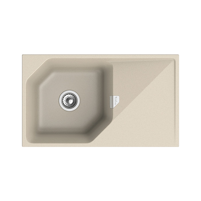 Мойка кухонная RIVELATO LOCUS LS-85 (бежевый/beige scuro/темно-бежевый)