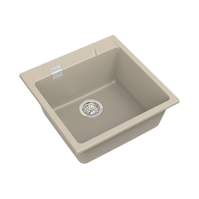 Мойка кухонная RIVELATO RAUM RM-50 (бежевый/beige scuro/темно-бежевый)