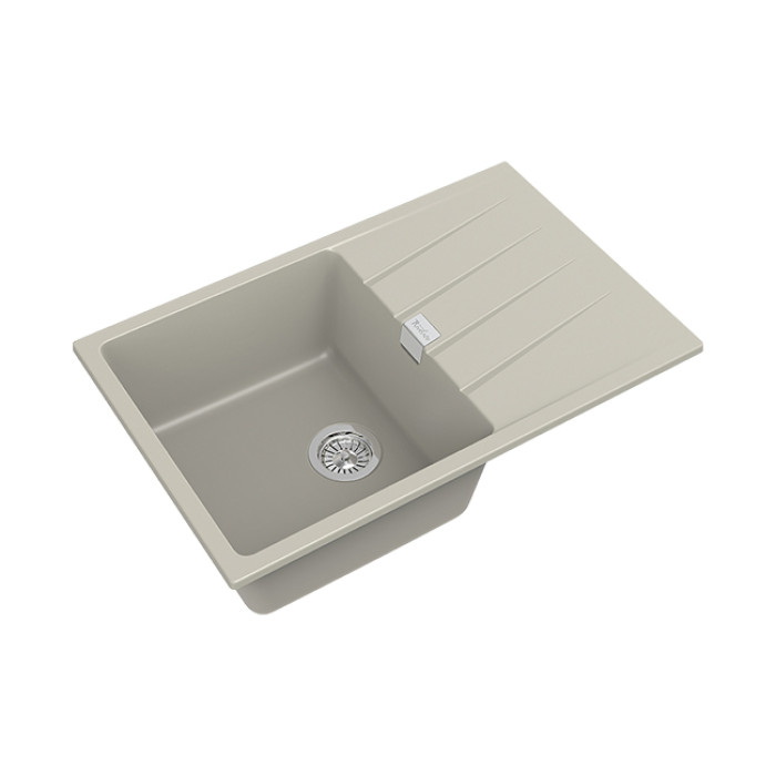 Мойка кухонная RIVELATO RAUM RM-78 (песочный/topazio/топаз)