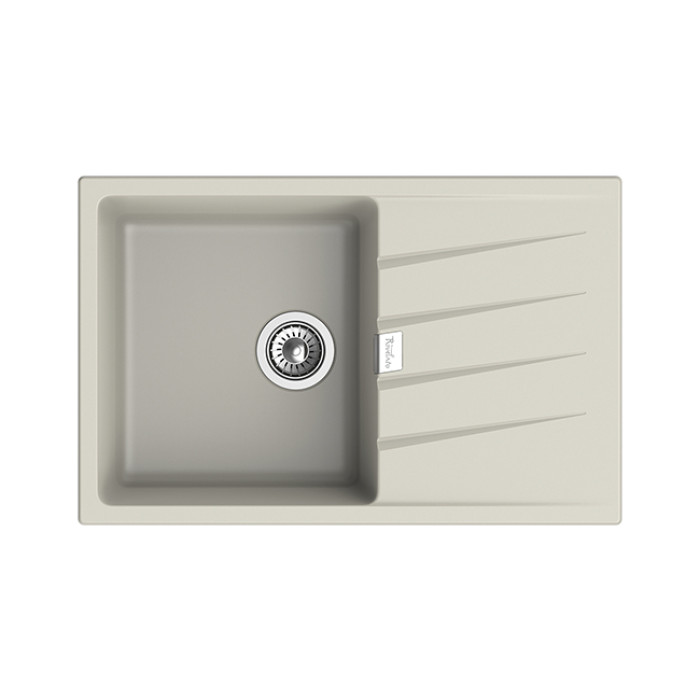 Мойка кухонная RIVELATO RAUM RM-78 (песочный/topazio/топаз)