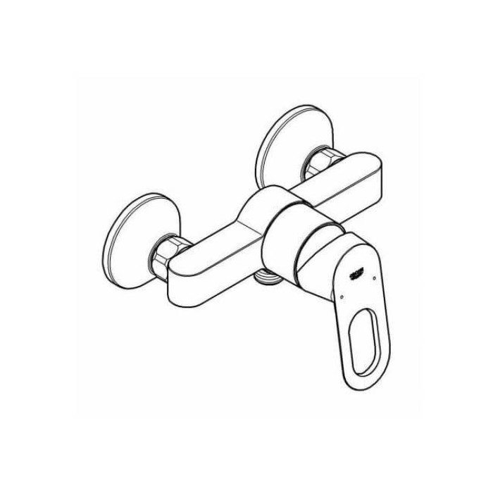 Смеситель для душа GROHE BauLoop, хром (23340000)