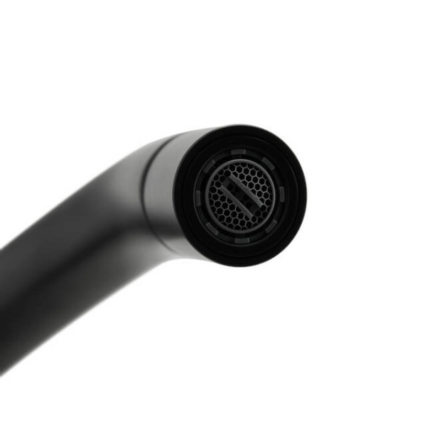 Смеситель для кухни FRANKE Lina с выдвижным шлангом, оникс