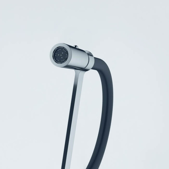 Смеситель для кухни FRANKE Lina Semi-pro,хром/черный