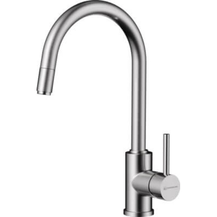 Смеситель для кухни Omoikiri Shinagawa-S-BN нержавеющая сталь