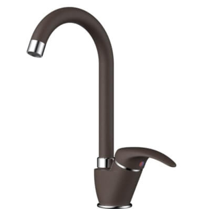 Смеситель для кухни Omoikiri Umi-DC темный шоколад