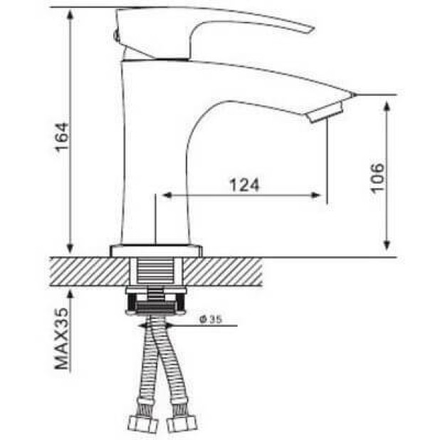 Смеситель Gappo G1007