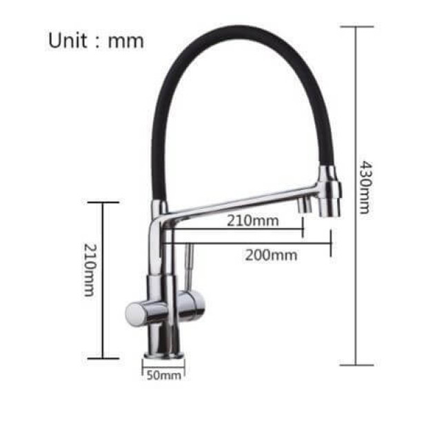 Смеситель Gappo G4398-7