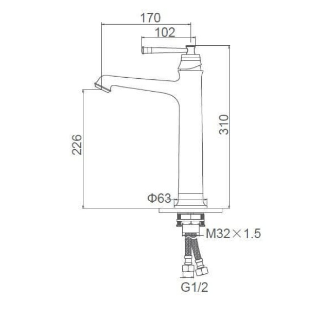 Смеситель GERHANS K11120G