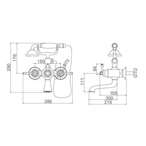 Смеситель GERHANS K13020G