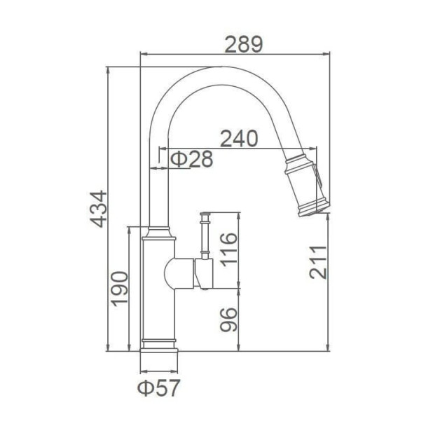 Смеситель Gerhans K14091