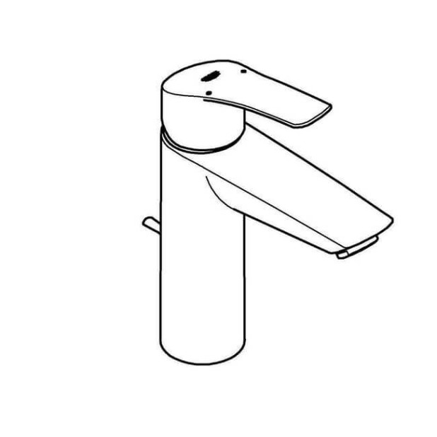 Смеситель GROHE Eurosmart однорычажный для раковины, M-Size (23322003)