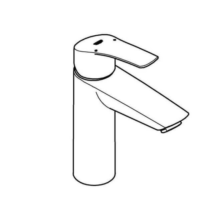 Смеситель GROHE Eurosmart однорычажный для раковины, M-Size (23324003)