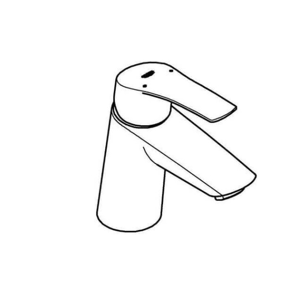 Смеситель GROHE Eurosmart однорычажный для раковины, S-Size (23967003)