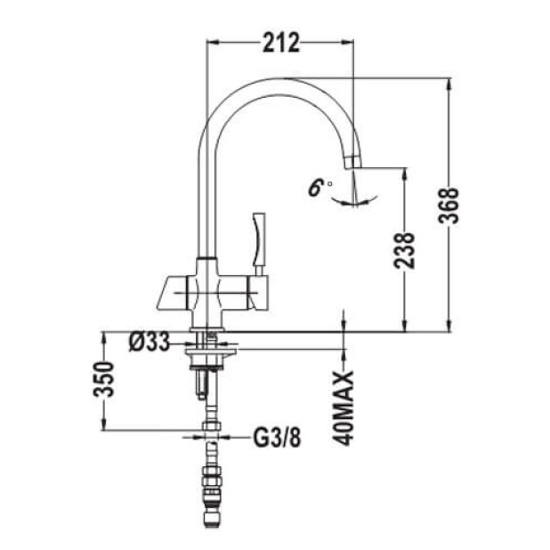 Смеситель ТЕКА OS 200