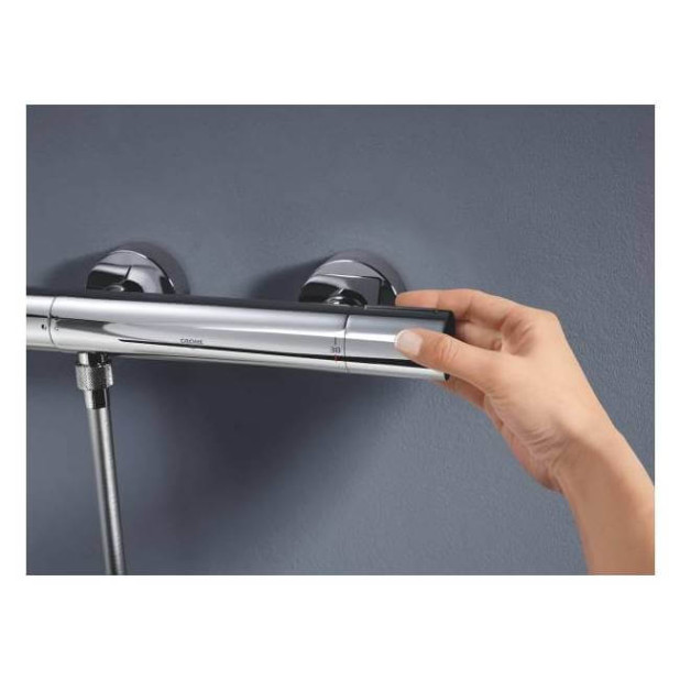 Термостат для душа внешнего монтажа GROHE Precision Get, хром (34773000)