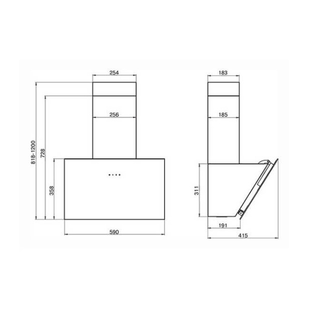 Вытяжка ELIKOR Антрацит 60П-650-Е3Д (185578)
