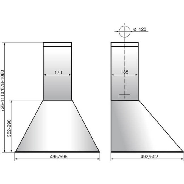 Вытяжка ELIKOR Эпсилон 60П-430-П3Л (841534)
