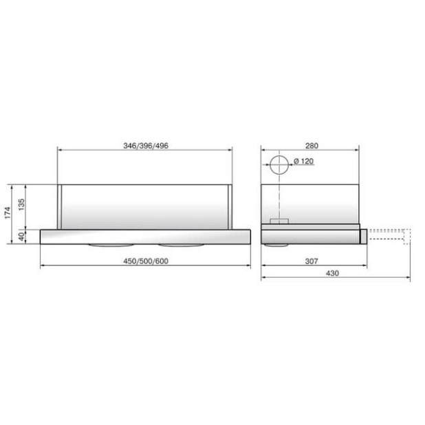 Вытяжка ELIKOR Интегра GLASS 45Н-400-В2Д (943927)