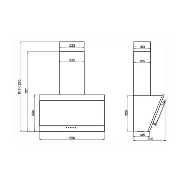 Вытяжка ELIKOR Сапфир 60П-430-К3Д (978775)