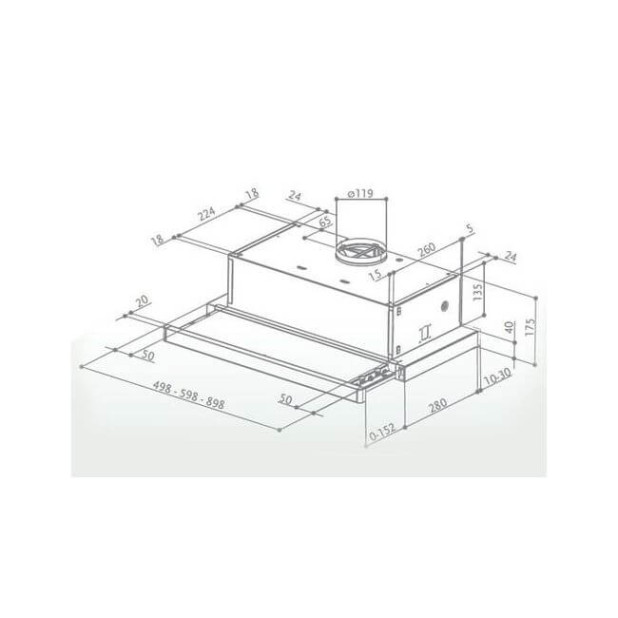 Вытяжка FABER FLOX WH A50 (315.0567.353)