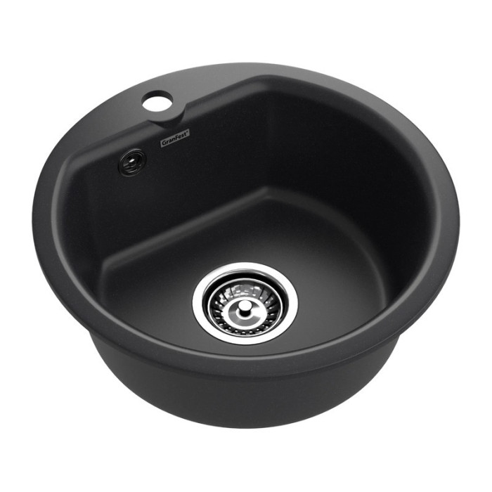 Мойка кухонная GRANFEST SMART 435 (черный)