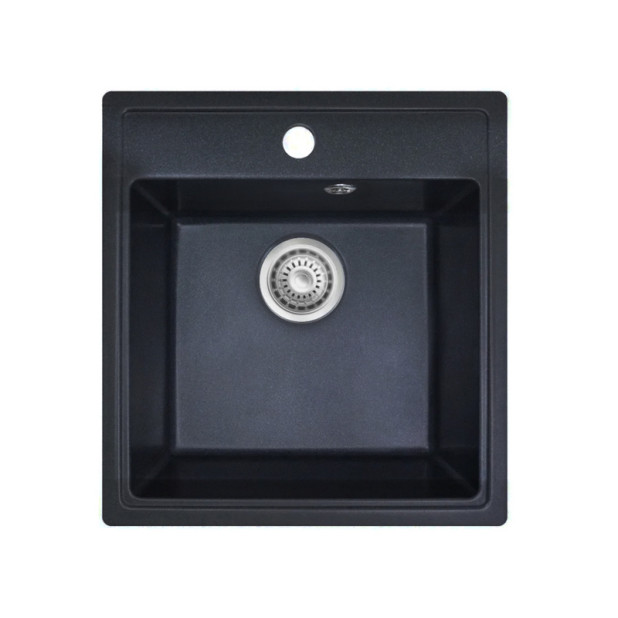 Мойка кухонная GRANRUS GR-460 (черный)