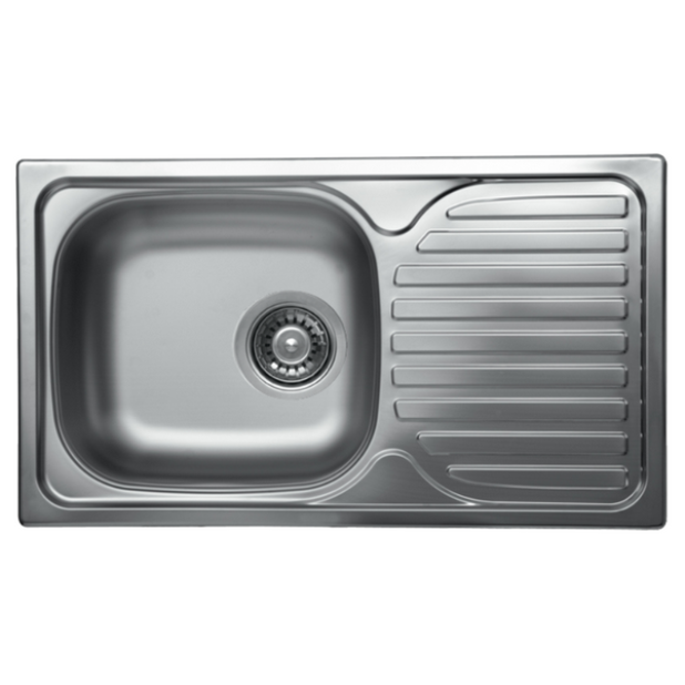 Мойка кухонная KROMEVYE EC 240 D (чаша слева)