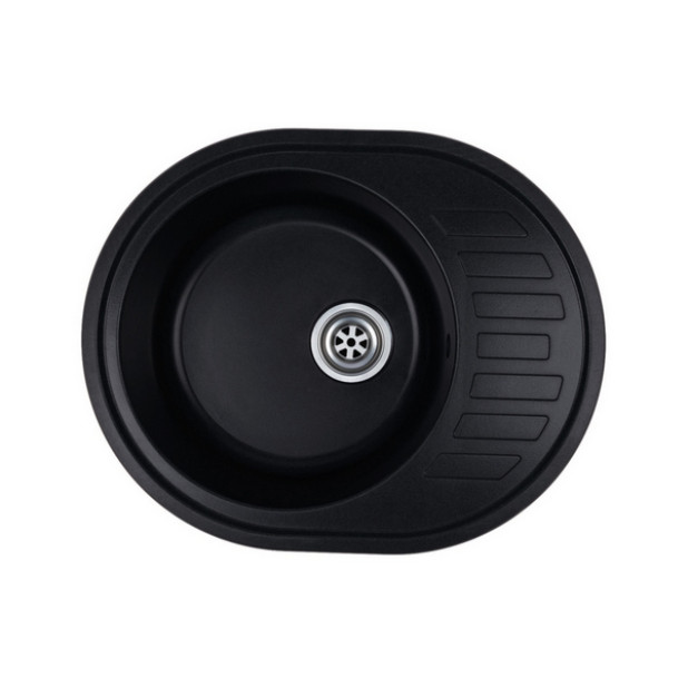 Мойка кухонная GRANRUS GR-620 (антрацит блэк)