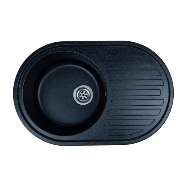 Мойка кухонная GRANRUS GR-770 (черный)