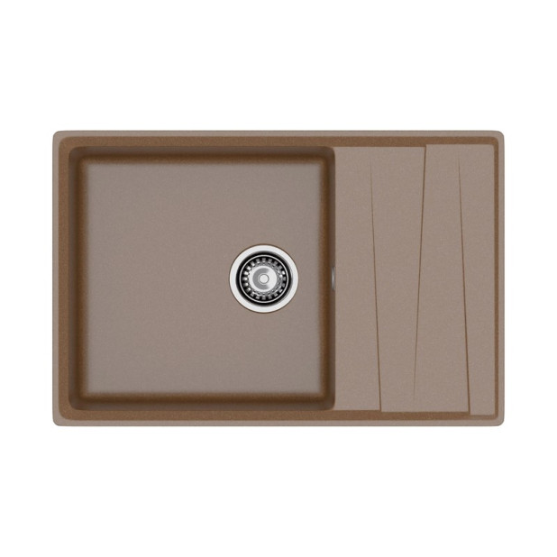 Мойка кухонная GRANFEST GF-LV-760L (терракот)