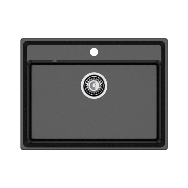 Мойка кухонная GRANFEST GF-LV-660 (черный)
