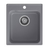 Мойка кухонная GRANFEST QUARZ Z-17 (темно-серый)