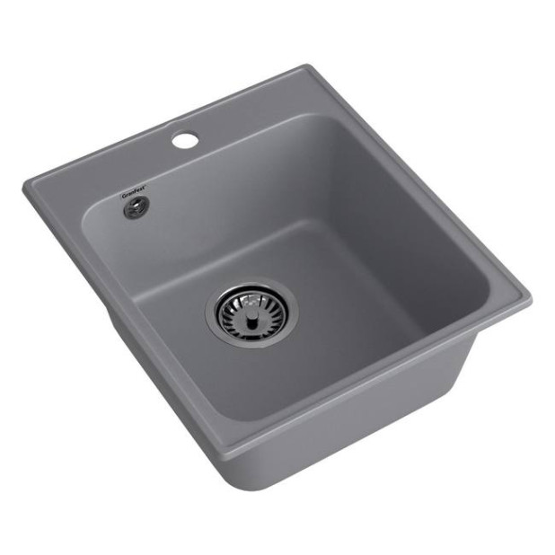 Мойка кухонная GRANFEST QUARZ Z-17 (темно-серый)